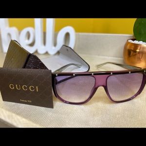 Gucci Aviator Square Sunglasses